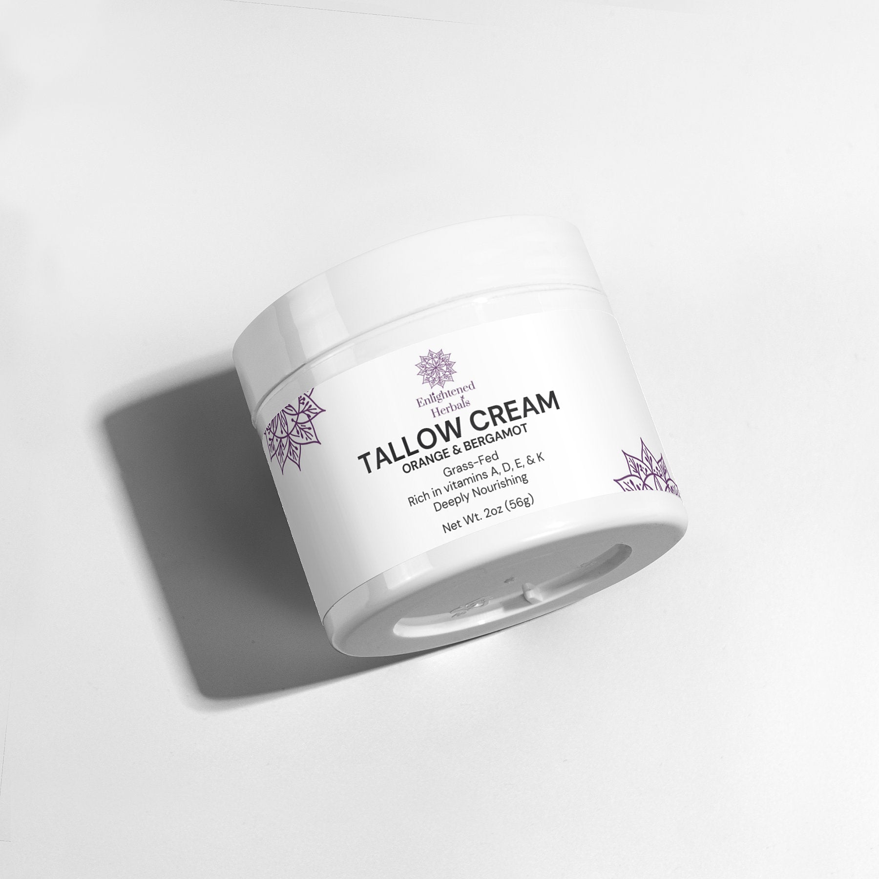 Grass-fed tallow cream with orange and bergamot