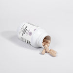 Reishi mushroom capsules with mycelium and fruiting bodies