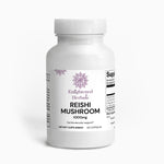 Reishi mushroom capsules with mycelium and fruiting bodies