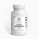 Reishi mushroom capsules with mycelium and fruiting bodies