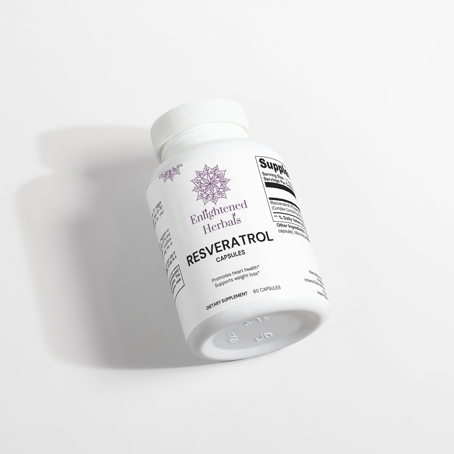 Resveratrol 50% 600 mg antioxidant supplement