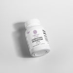 Cordyceps mushroom capsules with organic mycelium powder standardized to 40% polysaccharides